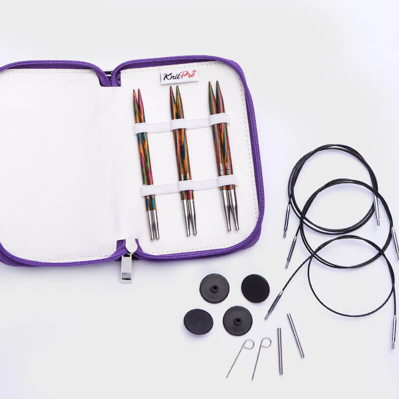 KnitPro Symfonie Starter Interchangeable Circular Needle Set