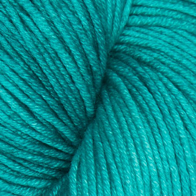 Symfonie Hand Dyed Yarns | VIVA 100% Superwash Merino | SS1012 Emerald Sea (Semisolid color)