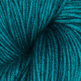 Symfonie Hand Dyed Yarns | VIVA 100% Superwash Merino | SS1013 Peacock Green (Semisolid color)