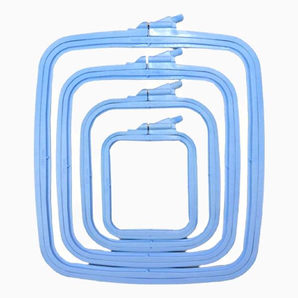 Nurge Square (Rectangular) Plastic Embroidery Hoops with Screw