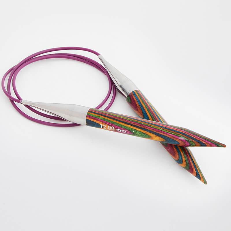KnitPro Symfonie Wood Fixed Circular Needles - Leo Hobby