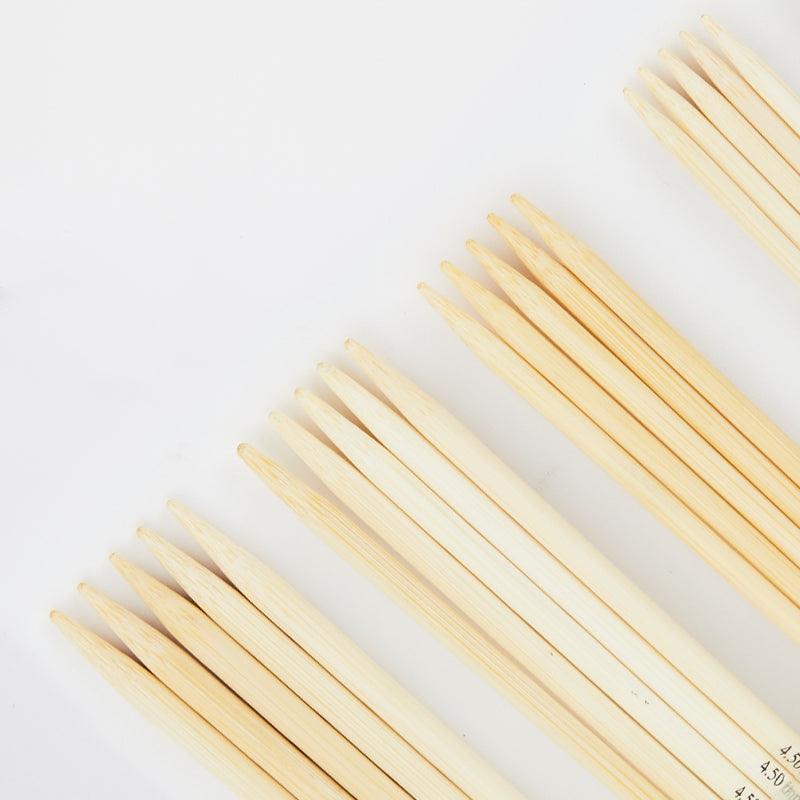 KnitPro Bamboo Double Pointed Needles Set 20cm (8'') (22545) - Leo Hobby