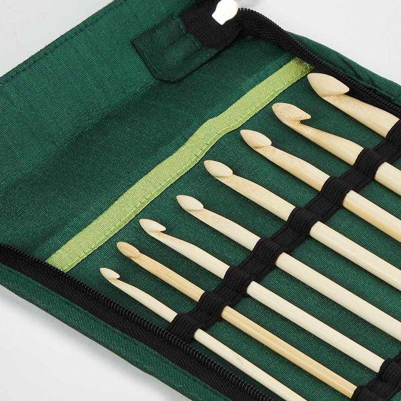 KnitPro Bamboo Interchangeable Afghan / Tunisian Crochet Set (22550) - Leo Hobby