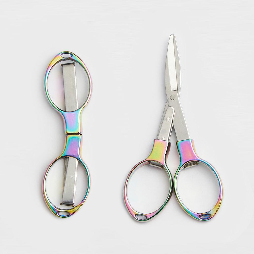KnitPro Mindful Rainbow Folding Scissors, Knitting tool, KnitPro (36646) - Leo Hobby