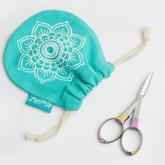 KnitPro Mindful Rainbow Folding Scissors, Knitting tool, KnitPro (36646)