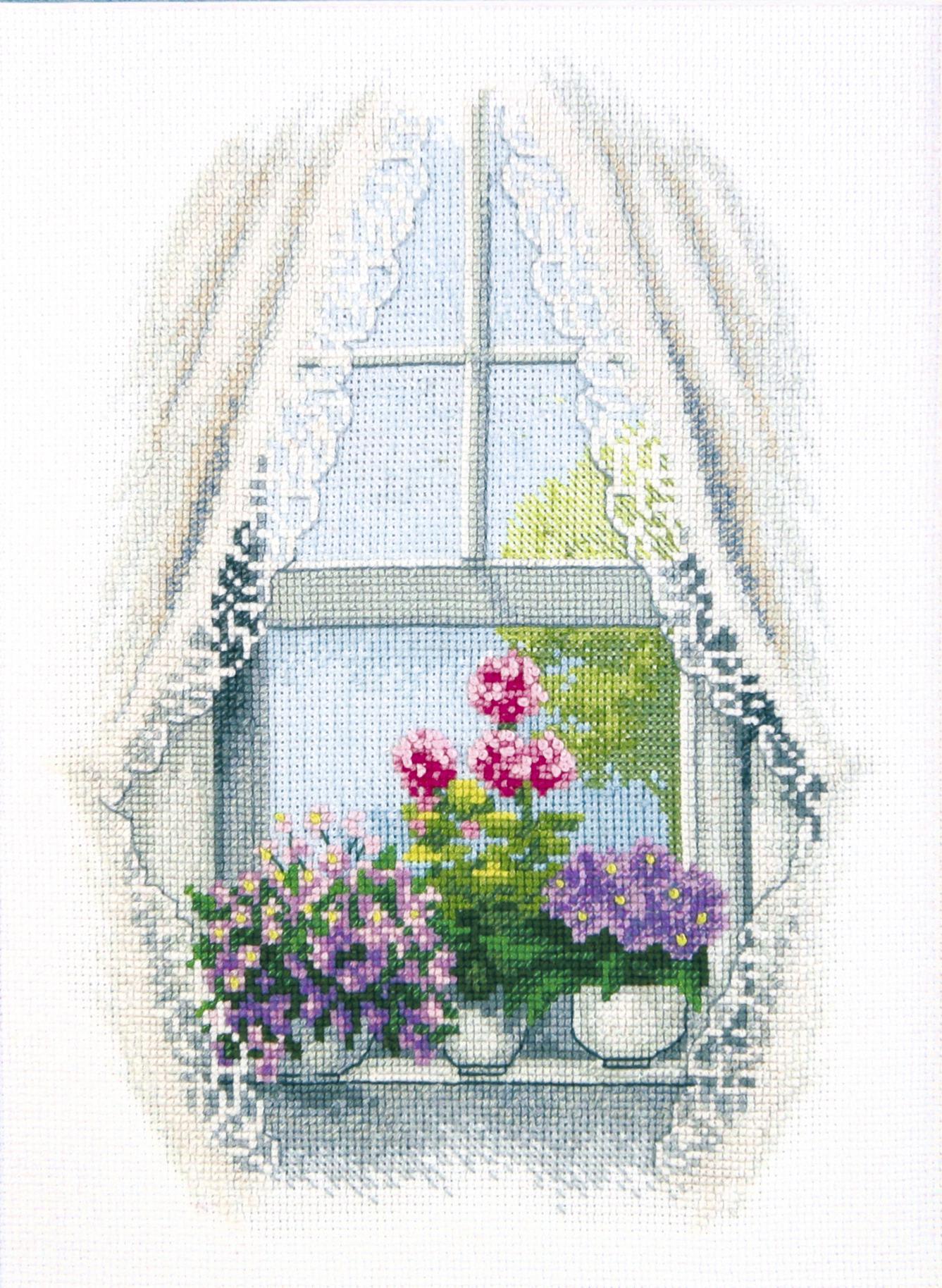SWEET MEMORIES, Counted Cross Stitch Kit, 16 count Aida, size 18 x 24 cm, Charivna mit | Momentos Magicos (M-430)