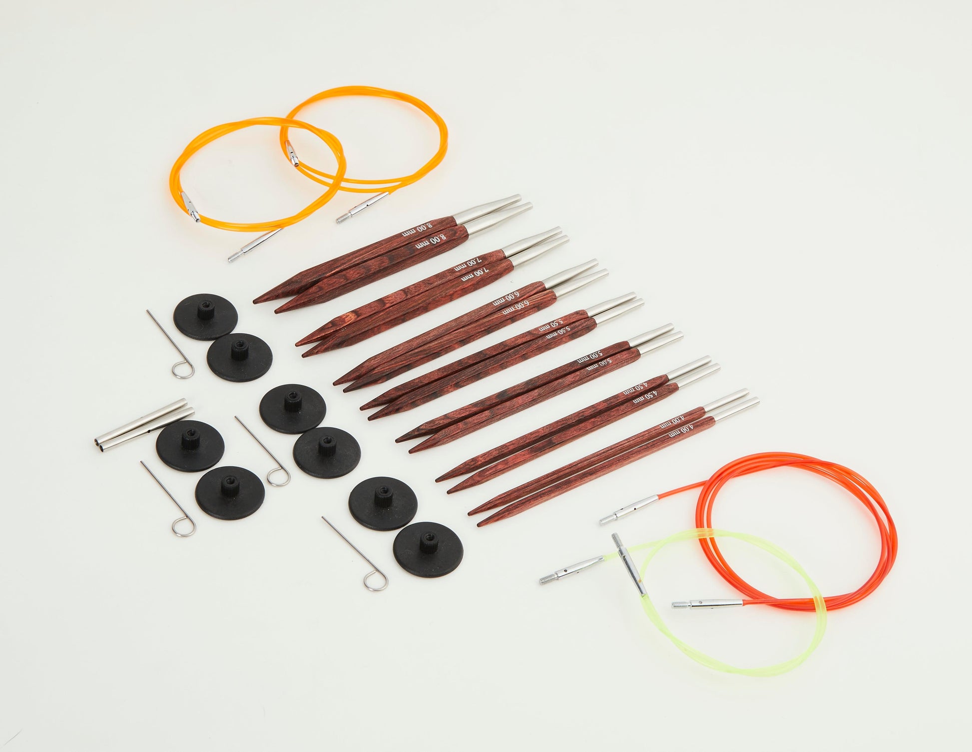 KnitPro Symfonie Cubics Deluxe Interchangeable Normal Circular Needle Set (25613) - Leo Hobby