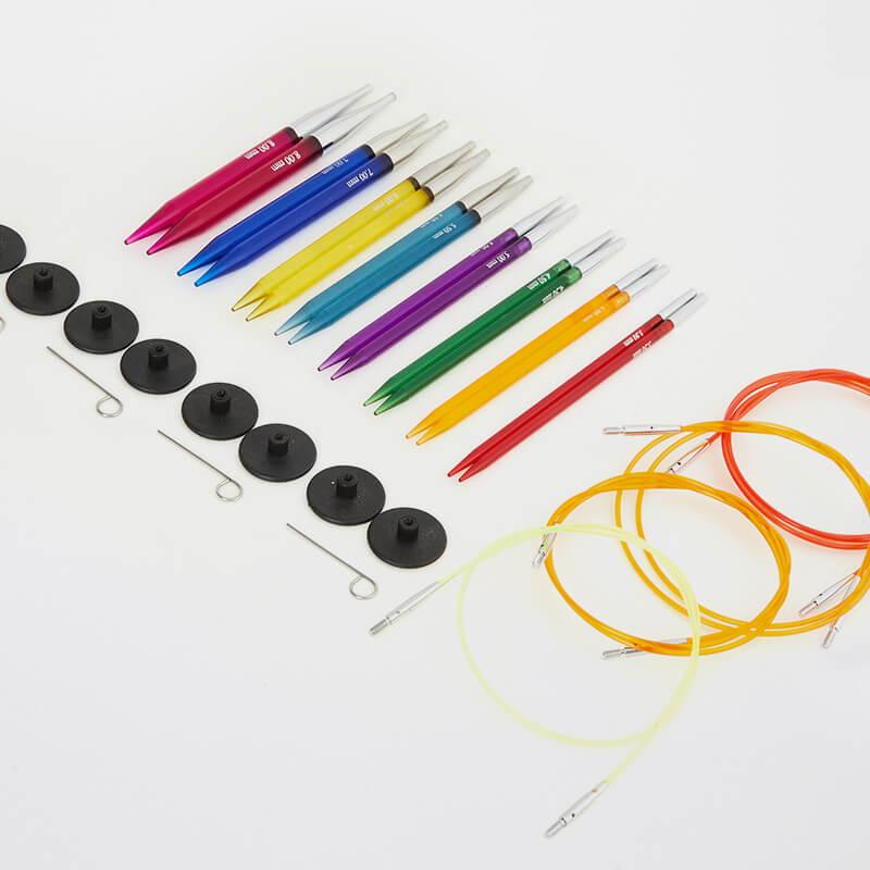KnitPro Trendz Deluxe Interchangeable Circular Needle Set (50618) - Leo Hobby