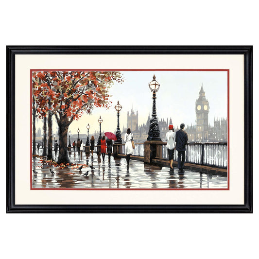THAMES VIEW,  Paint by Number Kit, DIMENSIONS PAINTWORKS (73-91732)