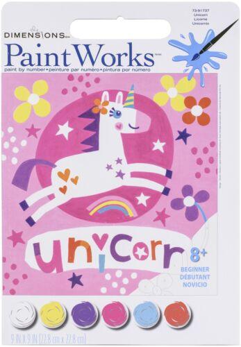 UNICORN, Paint by Number Kit, DIMENSIONS PAINTWORKS (73-91737) - Leo Hobby