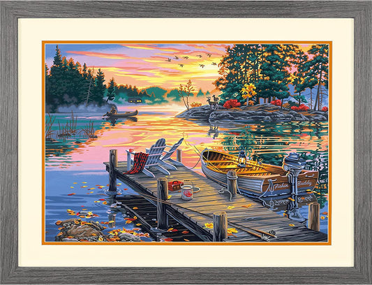 MORNING PARADISE, Paint by Number Kit, DIMENSIONS PAINTWORKS (73-91795)