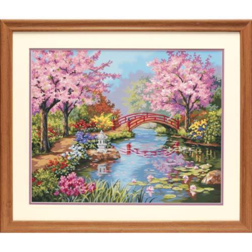 JAPANESE GARDEN, Paint by Number Kit, DIMENSIONS PAINTWORKS (91415)