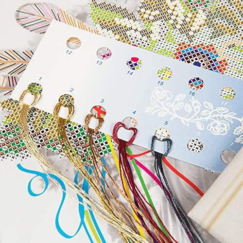 Beadwork kit B-643 "Autumn", Bead Embroidery, Needlepoint, Handcraft kit, DIY Beaded Painting 3D, Tapestry Beaded Cross Stitch kit, Beadwork