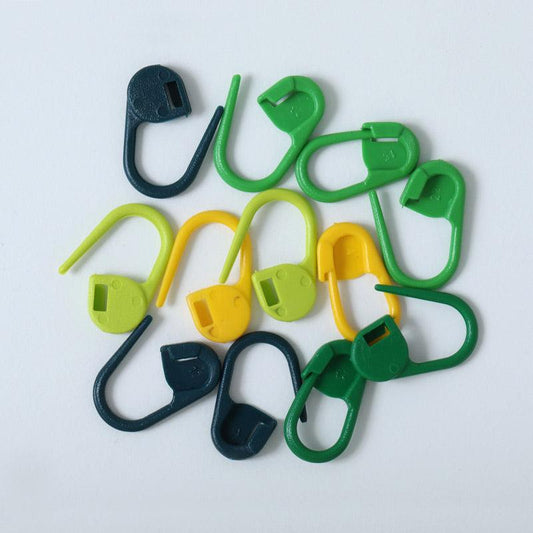KnitPro MIO Ring / Stitch Markers Locking Stitch Markers (Pack of 30) (Plastics) (10899)
