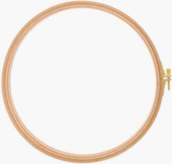 Nurge Polished Beech Embroidery Hoop with Screw depth 8 & 16 mm