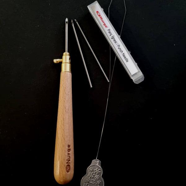 240-11 Nurge Punch Needle Set Fine for Floss & Thread - Leo Hobby