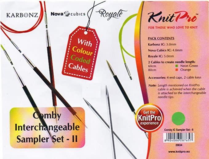 KnitPro Utility Tools, Comby Interchangeable Sampler Set II, Limited edition (20634)