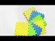 Strumenti di blocco KnitPro, blocchi di maglia arcobaleno (confezione da 20) (10878)