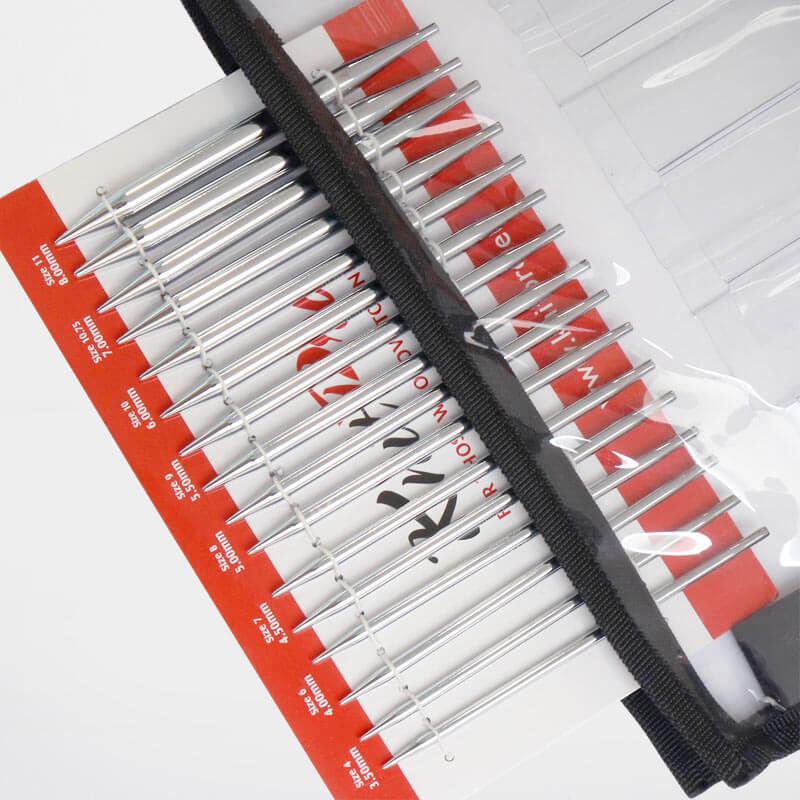 KnitPro Nova Metal DELUXE Interchangeable Circular Needles Set (10613)