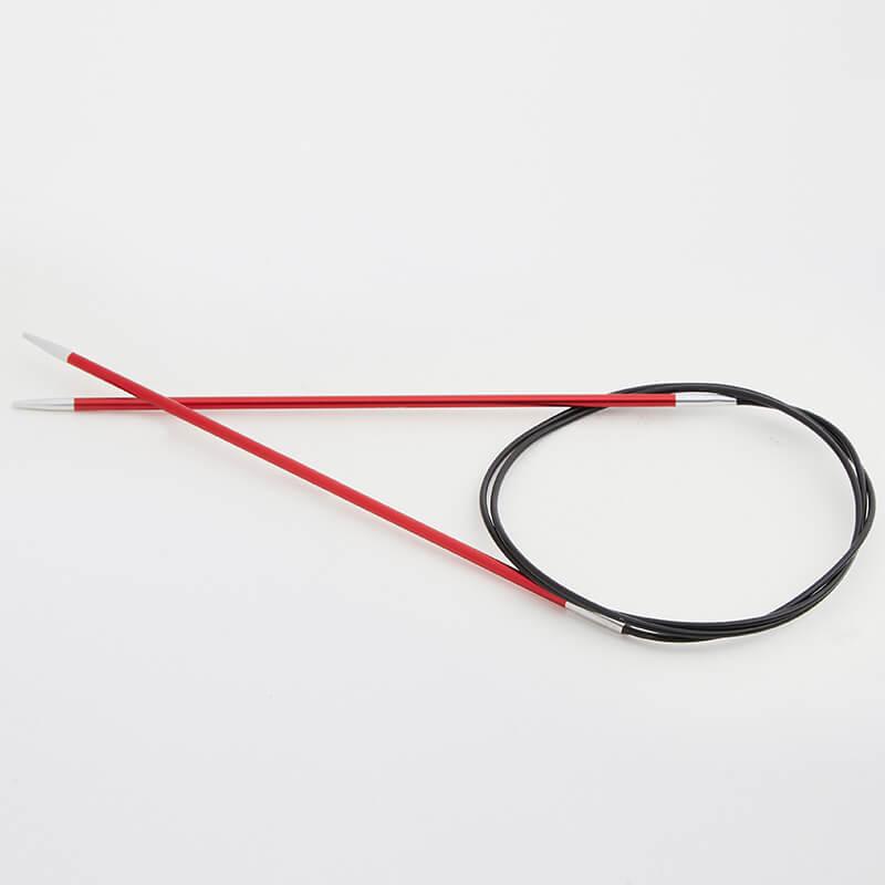 KnitPro Zing Fixed Circular Needles Length 80 cm | 32' - Leo Hobby