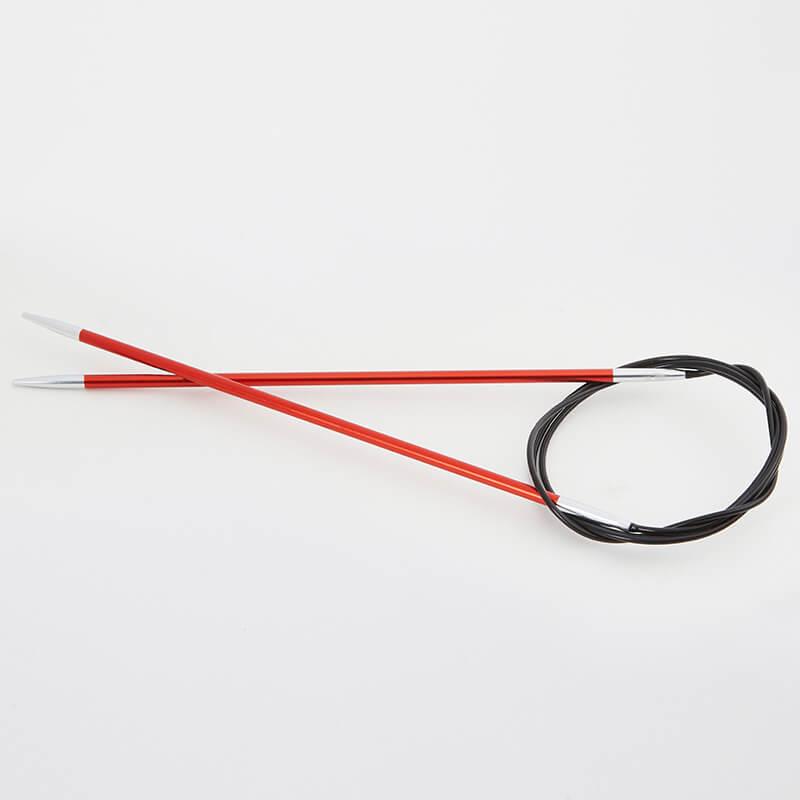 KnitPro Zing Fixed Circular Needles Length 80 cm | 32' - Leo Hobby