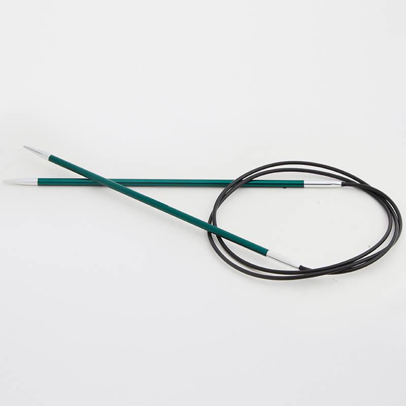 KnitPro Zing Fixed Circular Needles Length 120 cm | 47' - Leo Hobby