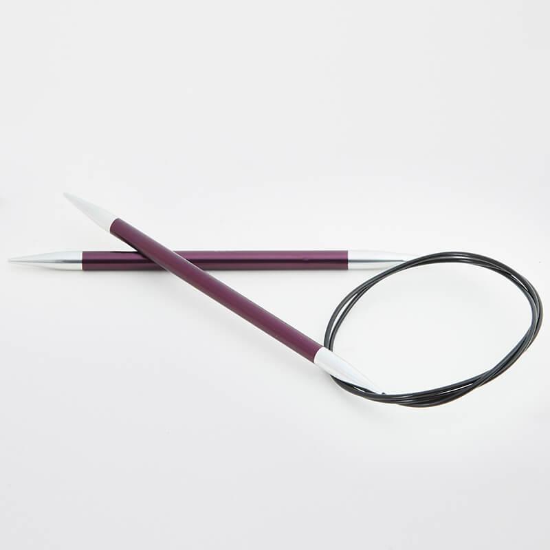 KnitPro Zing Fixed Circular Needles Length 100 cm | 40' - Leo Hobby