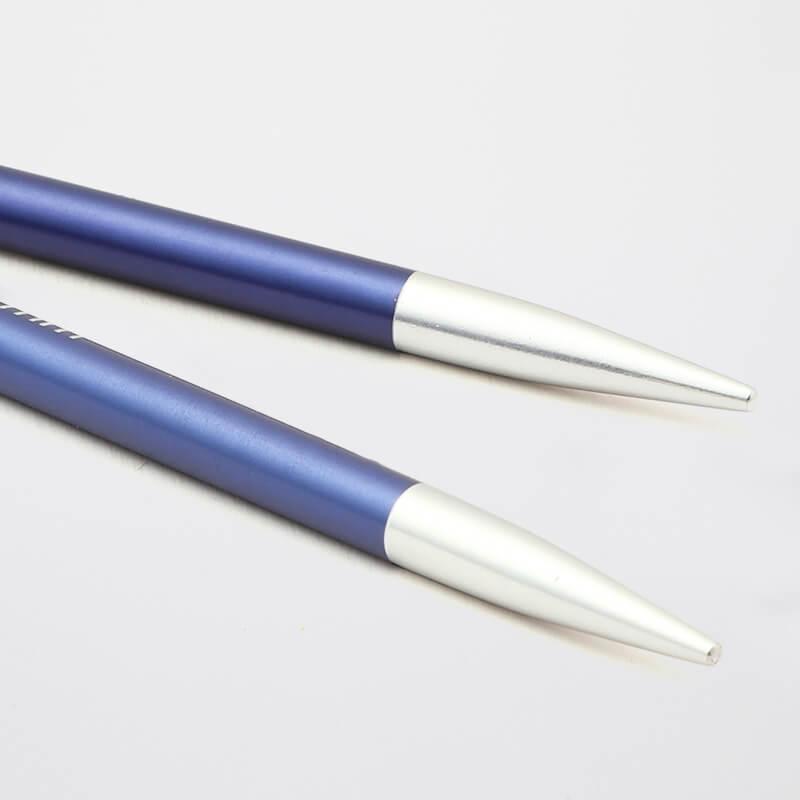 KnitPro Aluminium Zing Special Interchangeable Circular Needles | Short Needles 9.5 cm | 3.75' long