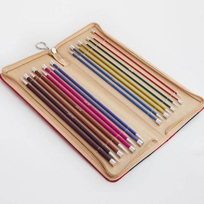 KnitPro Zing Straight Single Pointed Needles Set 25 cm (47405) - Leo Hobby
