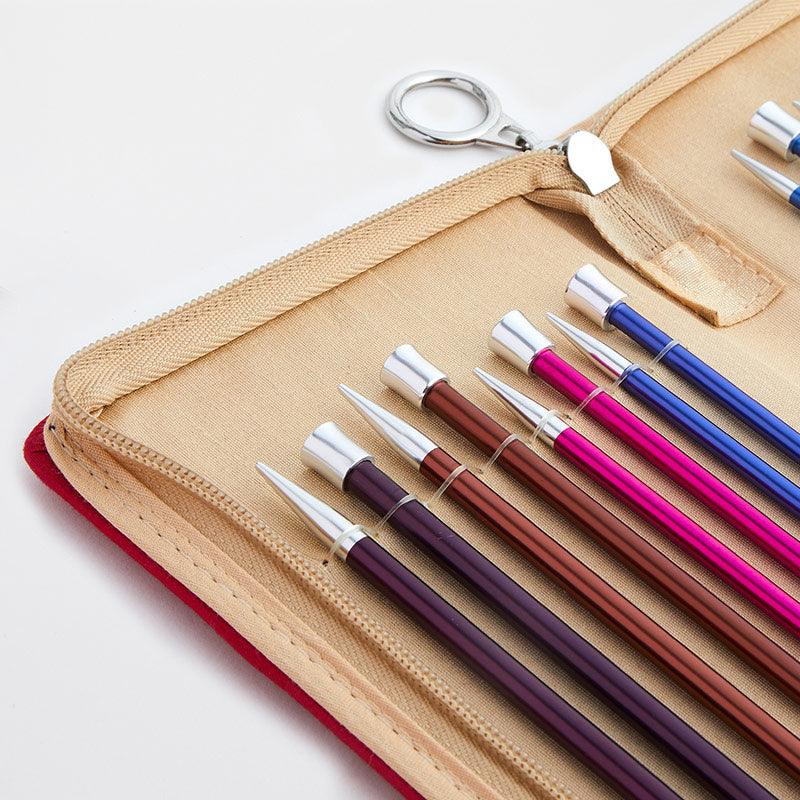 KnitPro Zing Straight Single Pointed Needles Set 25 cm (47405) - Leo Hobby