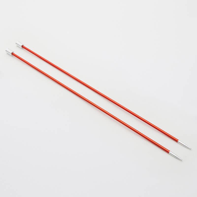 KnitPro Aluminium Zing Single Pointed Needles - Leo Hobby